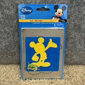 Disney Provo Craft Cuttlebug Mickey Mouse TA DA! Cutting Die Papercrafts 37-1751